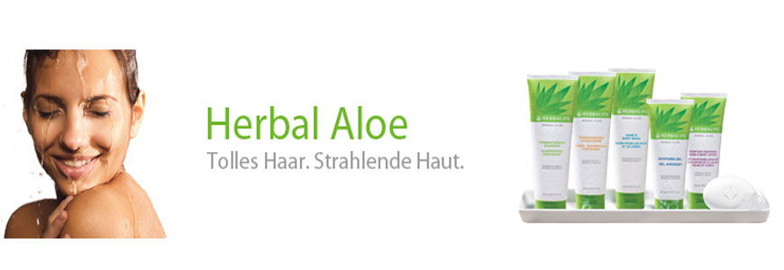 Aloe Vera Hautpflegeprodukte von Herbalife